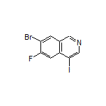 7-Bromo-6-fluoro-4-iodoisoquinoline