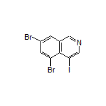 5,7-Dibromo-4-iodoisoquinoline