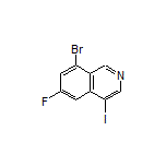 8-Bromo-6-fluoro-4-iodoisoquinoline