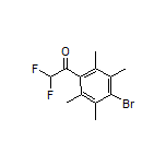 1-(4-Bromo-2,3,5,6-tetramethylphenyl)-2,2-difluoroethanone