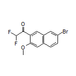 1-(7-Bromo-3-methoxynaphthalen-2-yl)-2,2-difluoroethanone