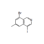 8-Bromo-4-iodo-6-methylisoquinoline