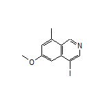 4-Iodo-6-methoxy-8-methylisoquinoline