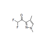 1-(1,4-Dimethyl-1H-pyrazol-3-yl)-2,2-difluoroethanone