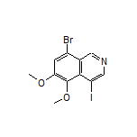 8-Bromo-4-iodo-5,6-dimethoxyisoquinoline