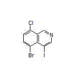 5-Bromo-8-chloro-4-iodoisoquinoline