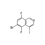 6-Bromo-5,8-difluoro-4-iodoisoquinoline