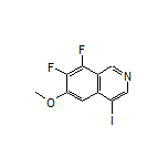 7,8-Difluoro-4-iodo-6-methoxyisoquinoline