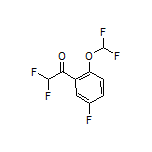 1-[2-(Difluoromethoxy)-5-fluorophenyl]-2,2-difluoroethanone