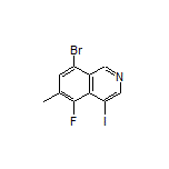 8-Bromo-5-fluoro-4-iodo-6-methylisoquinoline