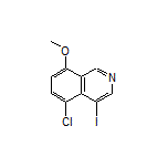 5-Chloro-4-iodo-8-methoxyisoquinoline