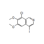 8-Chloro-4-iodo-6,7-dimethoxyisoquinoline