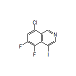 8-Chloro-5,6-difluoro-4-iodoisoquinoline