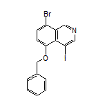 5-(Benzyloxy)-8-bromo-4-iodoisoquinoline