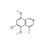 6-Chloro-4-iodo-5,8-dimethoxyisoquinoline