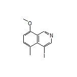 4-Iodo-8-methoxy-5-methylisoquinoline