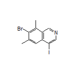 7-Bromo-4-iodo-6,8-dimethylisoquinoline