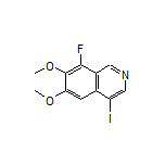 8-Fluoro-4-iodo-6,7-dimethoxyisoquinoline