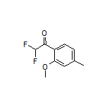2,2-Difluoro-1-(2-methoxy-4-methylphenyl)ethanone
