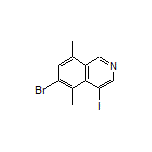 6-Bromo-4-iodo-5,8-dimethylisoquinoline