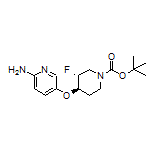 5-[[(3R,4R)-1-Boc-3-fluoropiperidin-4-yl]oxy]pyridin-2-amine