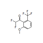 2,2-Difluoro-1-[2-methoxy-6-(trifluoromethyl)phenyl]ethanone