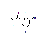 1-(3-Bromo-2,5-difluorophenyl)-2,2-difluoroethanone