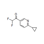 1-(6-Cyclopropylpyridin-3-yl)-2,2-difluoroethanone
