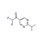 2,2-Difluoro-1-(2-isopropylpyrimidin-5-yl)ethanone