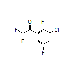 1-(3-Chloro-2,5-difluorophenyl)-2,2-difluoroethanone