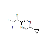 1-(5-Cyclopropylpyrazin-2-yl)-2,2-difluoroethanone