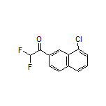 1-(8-Chloronaphthalen-2-yl)-2,2-difluoroethanone