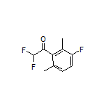 2,2-Difluoro-1-(3-fluoro-2,6-dimethylphenyl)ethanone