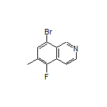 8-Bromo-5-fluoro-6-methylisoquinoline