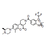 (S)-N-[4-[8-(3,4-Dimethylpiperazin-1-yl)-7-methyl-5-oxo-2,3,4,5-tetrahydro-1H-chromeno[3,4-c]pyridine-3-carbonyl]-2-(trifluoromethoxy)phenyl]methanesulfonamide