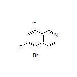 5-Bromo-6,8-difluoroisoquinoline