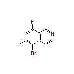 5-Bromo-8-fluoro-6-methylisoquinoline