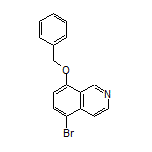 8-(Benzyloxy)-5-bromoisoquinoline