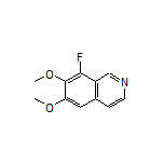 8-Fluoro-6,7-dimethoxyisoquinoline