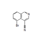 5-Bromoisoquinoline-4-carbonitrile