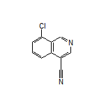 8-Chloroisoquinoline-4-carbonitrile