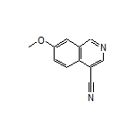 7-Methoxyisoquinoline-4-carbonitrile