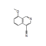 8-Methoxyisoquinoline-4-carbonitrile