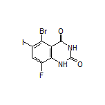 5-Bromo-8-fluoro-6-iodoquinazoline-2,4(1H,3H)-dione