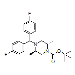 (2R,5S)-1-[Bis(4-fluorophenyl)methyl]-4-Boc-2,5-dimethylpiperazine