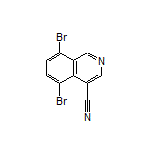 5,8-Dibromoisoquinoline-4-carbonitrile