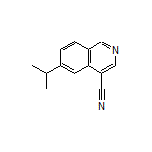 6-Isopropylisoquinoline-4-carbonitrile