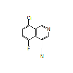 8-Chloro-5-fluoroisoquinoline-4-carbonitrile