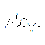 [(2R,5S)-4-Boc-2,5-dimethylpiperazin-1-yl](3,3-difluorocyclobutyl)methanone