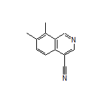 7,8-Dimethylisoquinoline-4-carbonitrile